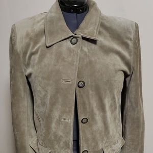 Suede coat